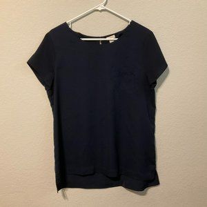 J Crew Polyester Pocket Tee